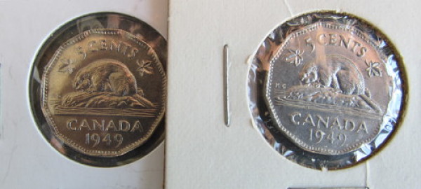1950-5-Cents--Obv.-Die-Clash.