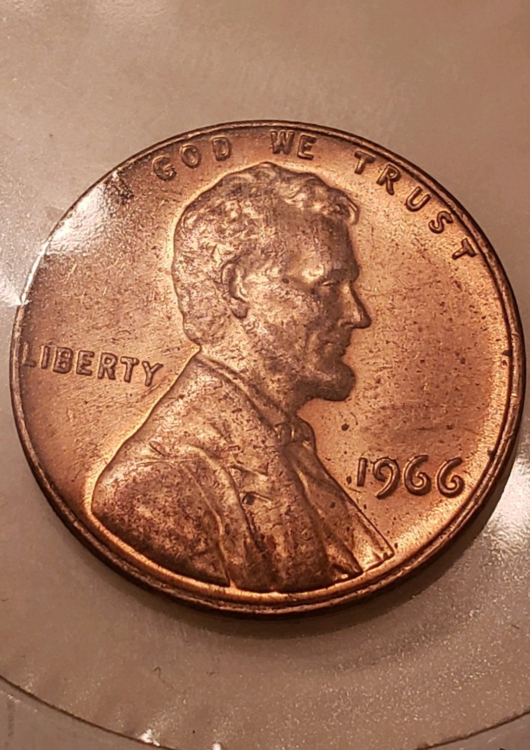 I--Thank-I-Just-Found-A-1966-WDDR-001-Penny-With-Tilted-Reverse-Coin-Rollin