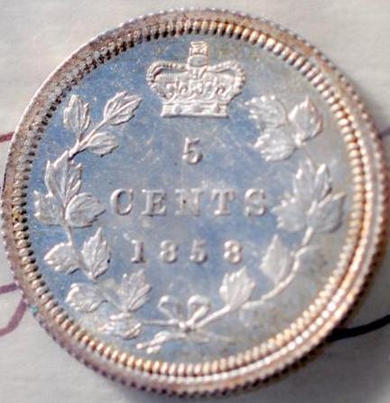 1858-Small-Date-5-Cent
