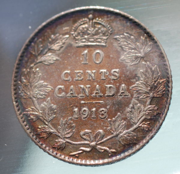 1913-Broad-Leaves-10-Cent-Coin