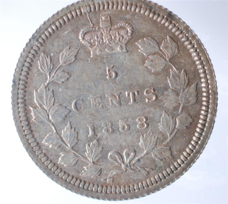 1858-Large-Date--5-Cent-Varities