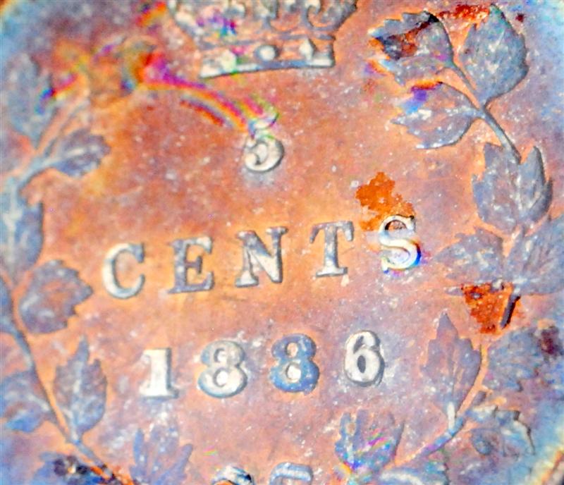 1886---5-Cents...small-6-Over-Small-6-..with-More-..rp-2...
