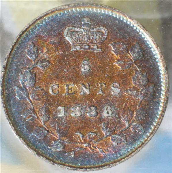 1886---5-Cents...small-6-Over-Small-6-..with-More-..rp-2...