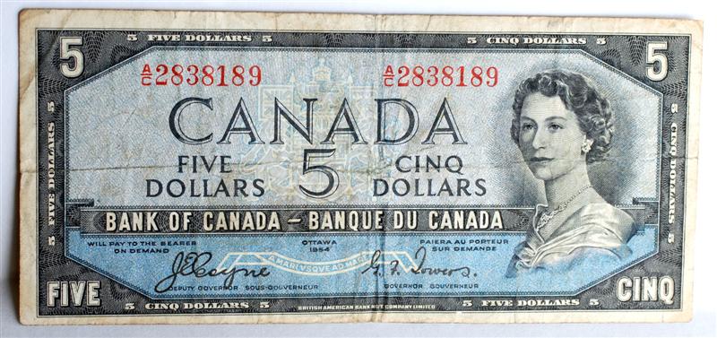 1954-Paper-Dollar---Devil's-Face...?
