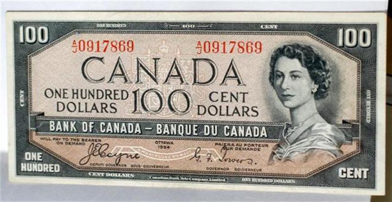 1954-Paper-Dollar---Devil's-Face...?