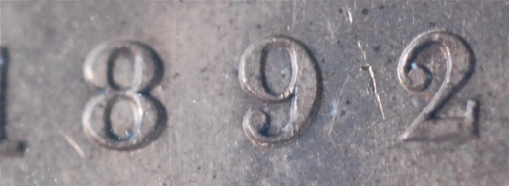 1892..oc2..-Lg-Cent--With-Intact-D-And-N...and-Repunched-9.
