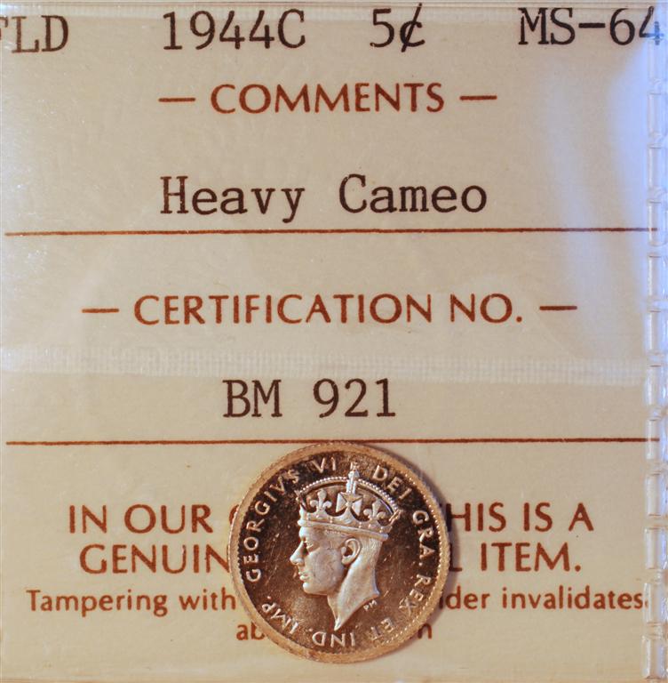 1944---NFLD---5-Cent-...hc