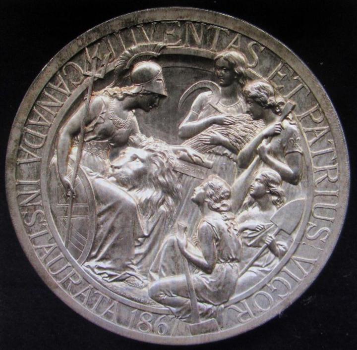 Die-Crack-On-1867-Canadian-Confederation-Medal