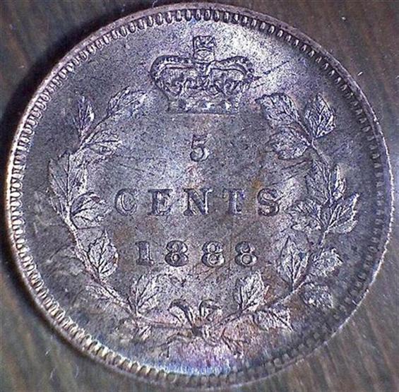1888-5-Cent-Silver-...for-Grading-Please..!
