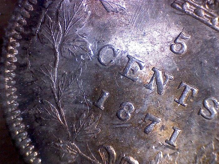 1871--5-Cent--With-Die-Clash-&-Dc's