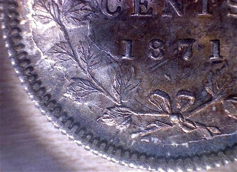 1871--5-Cent--With-Die-Clash-&-Dc's