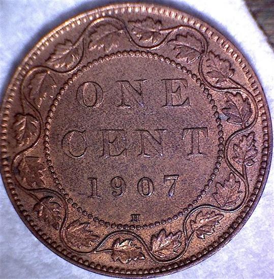 1907-H--Cent--..with-A-Repunched-7..known--Variety-?
