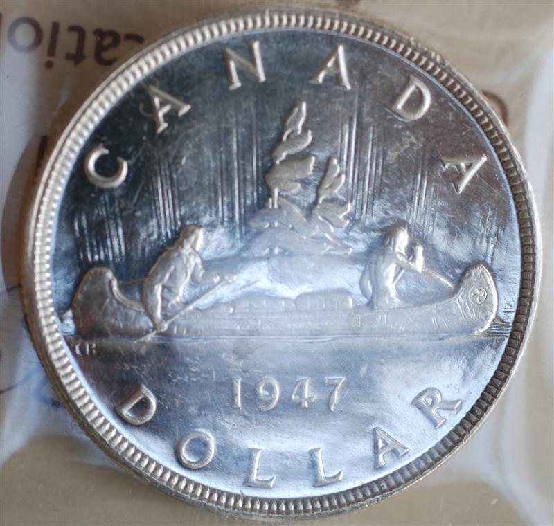 1966-Canada-Silver-Dollar-With-A-Dot