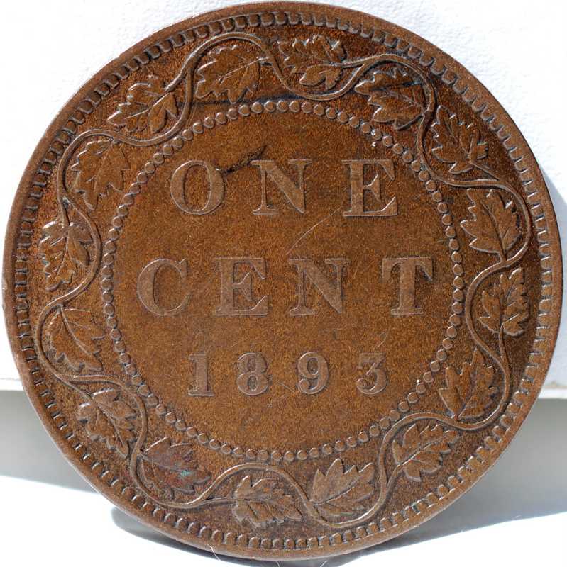1893-Large-Cent....with-An-Interesting-