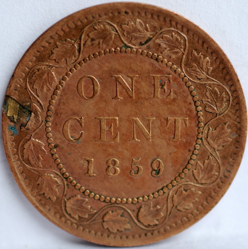 1859-Cent-With-An-Interesting-Lamination-Problem..