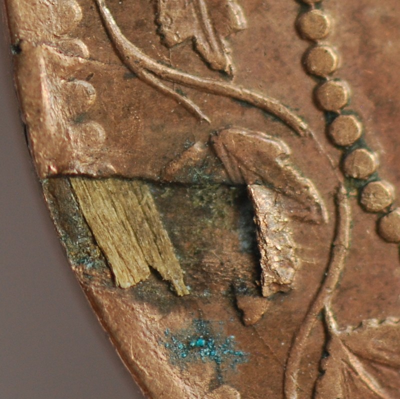 1859-Cent-With-An-Interesting-Lamination-Problem..