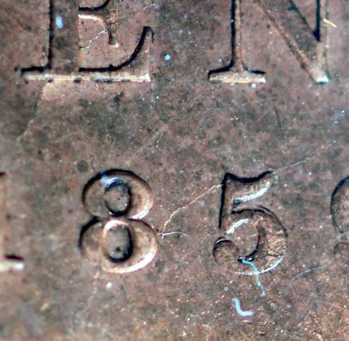 1859-Repunch-Variety--2-Coins-Need-Help