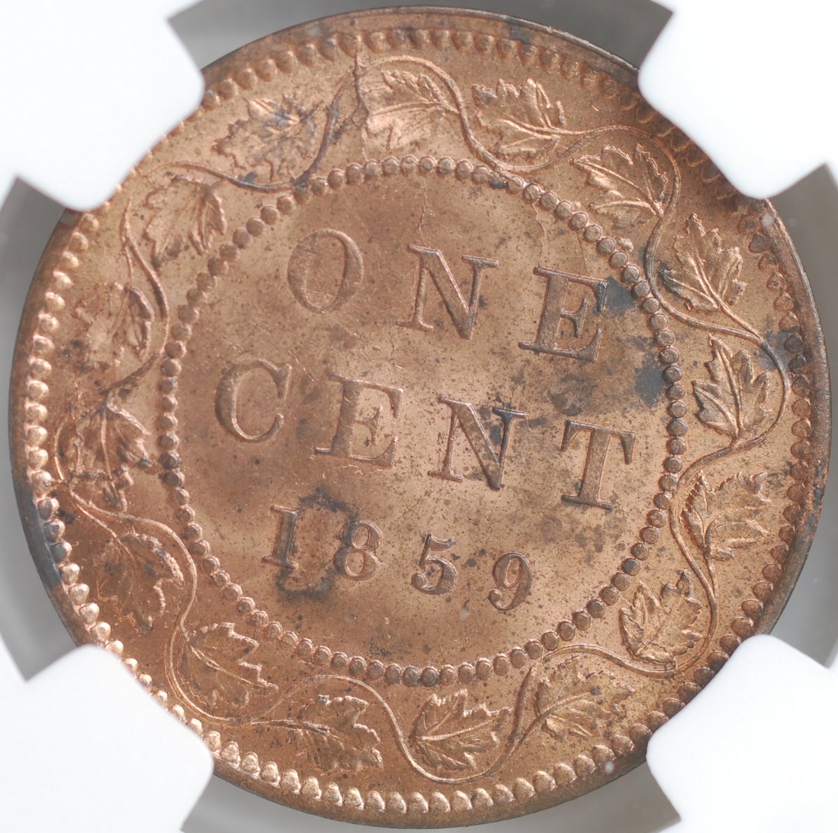 1859-Cent...with-A-Nice-Repunched-9....for-The-Aspiring-59-Ers..