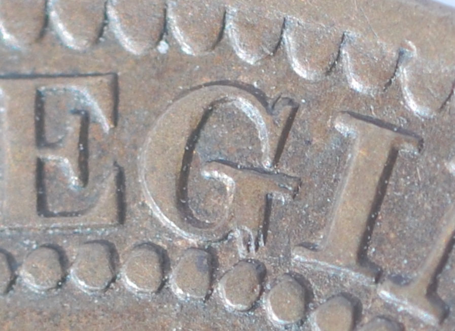 An-1859--Pc59-1A1..bridge-Die-Cent.+-Og3/Rd6-..both-With-The-Triple-