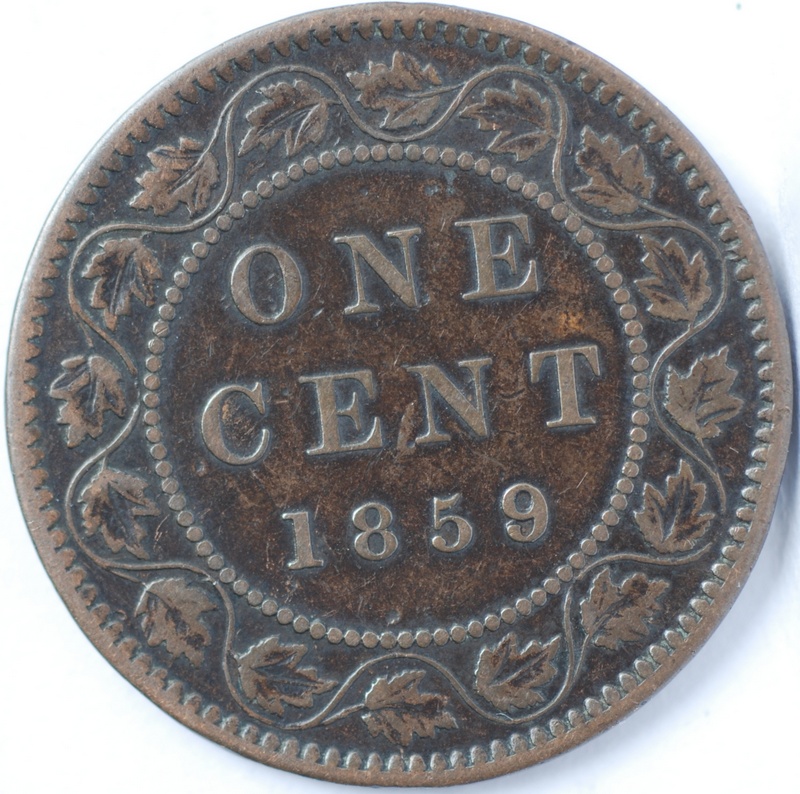 Mintage-Numbers-Of-1858,-1859-W9/8,-1859-Narrow-9