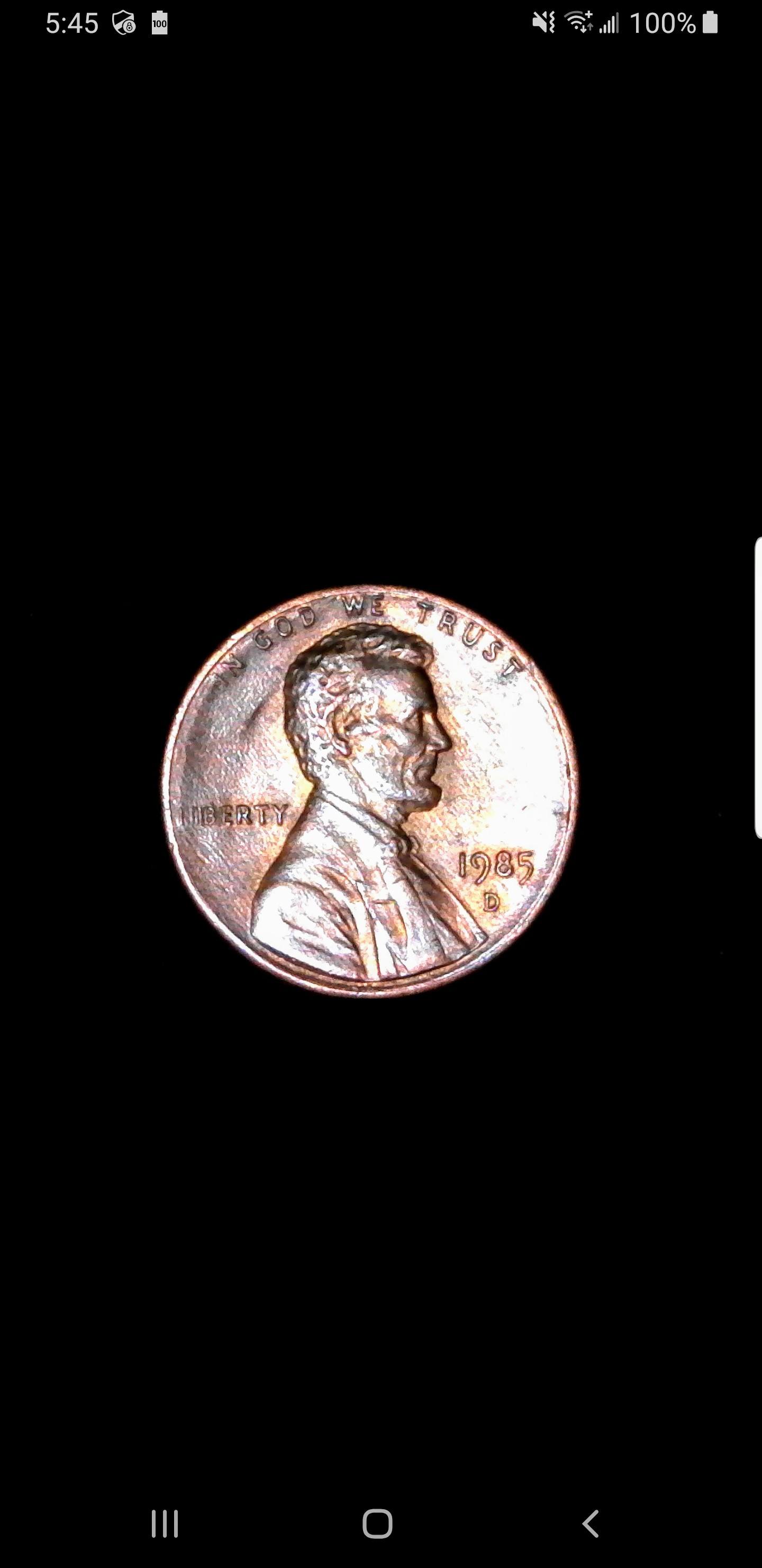 1985-D-Lincoln-Cent...l-In-Liberty-Missing-Lower-Crossbar
