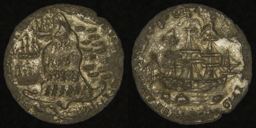 1779-Rhode-Island-Ship-Token
