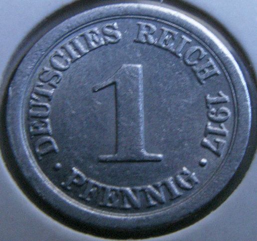 German-Pfennig-1917---No-Mintmark?