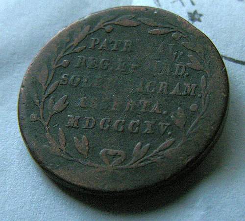 European-Something-1815-|-Netherlands-Coronation-Medal