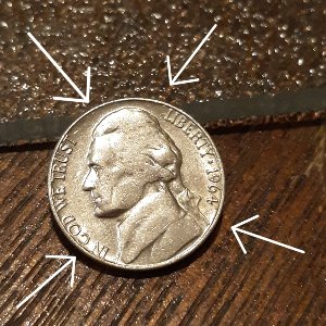 1964-D-Nickel--Shadows-Of-Numbers-&-Letters-Both-Sides
