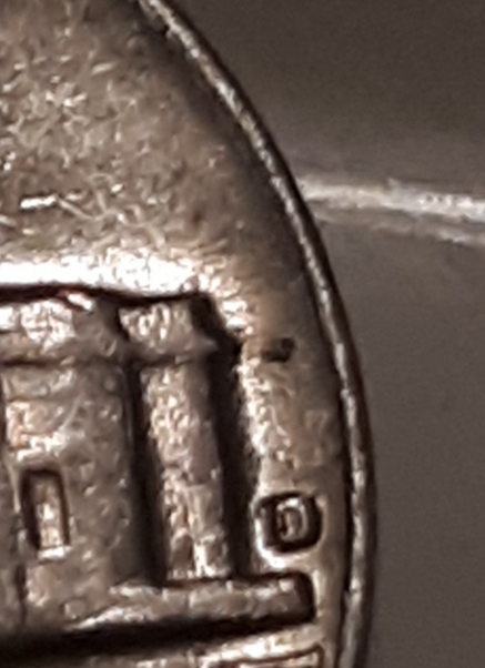 1964-D-Nickel--Shadows-Of-Numbers-&-Letters-Both-Sides