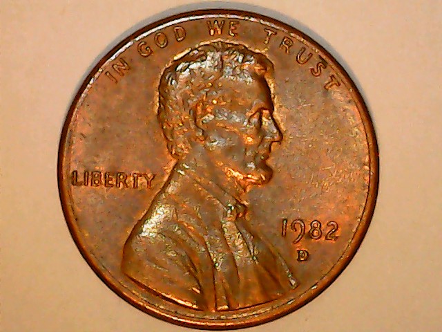1982-D-Small-Date-Lincoln-Zinc-With-Classic-Memorial-Die-Cracks