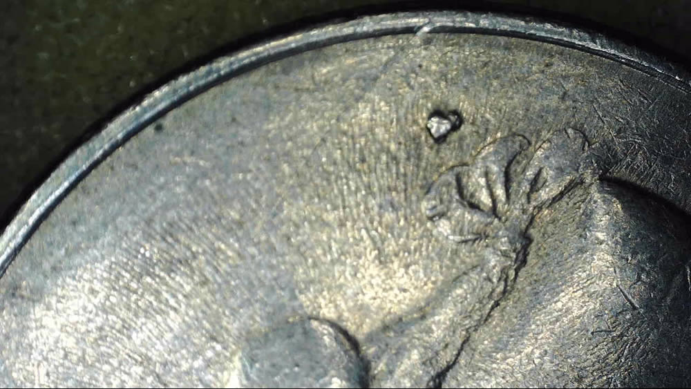 Three-1983-P-Quarter-Mint-Mark-Errors-With-Rim-Marking