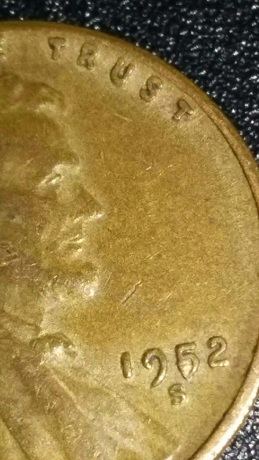 1952-S-Lincoln-Cent---Damage?