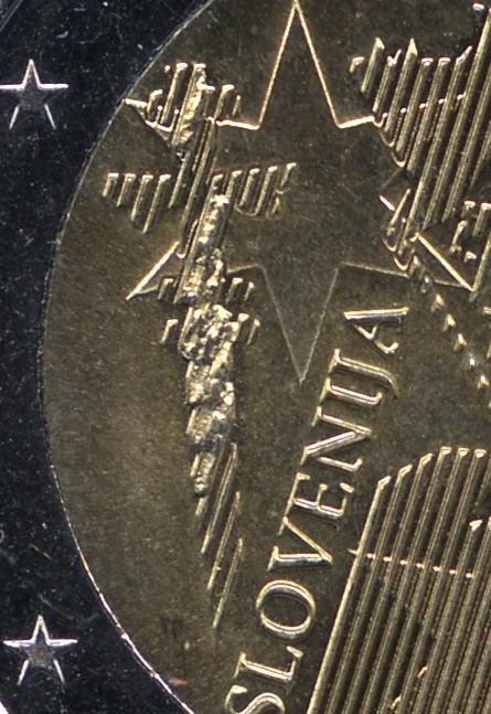 Slovenia-2-Euro-Coin-With-Die-Break