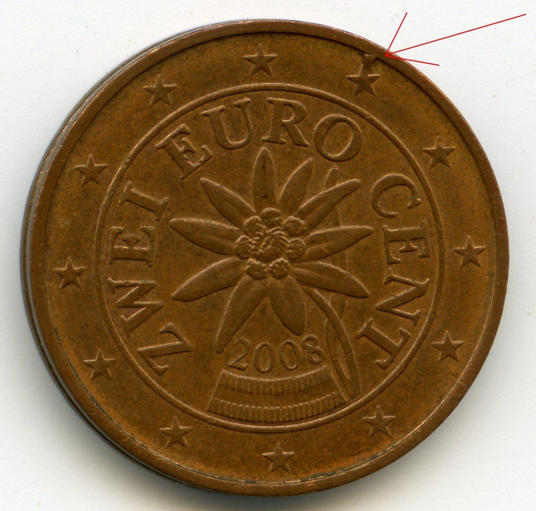 Some-Euro-Coin-Errors