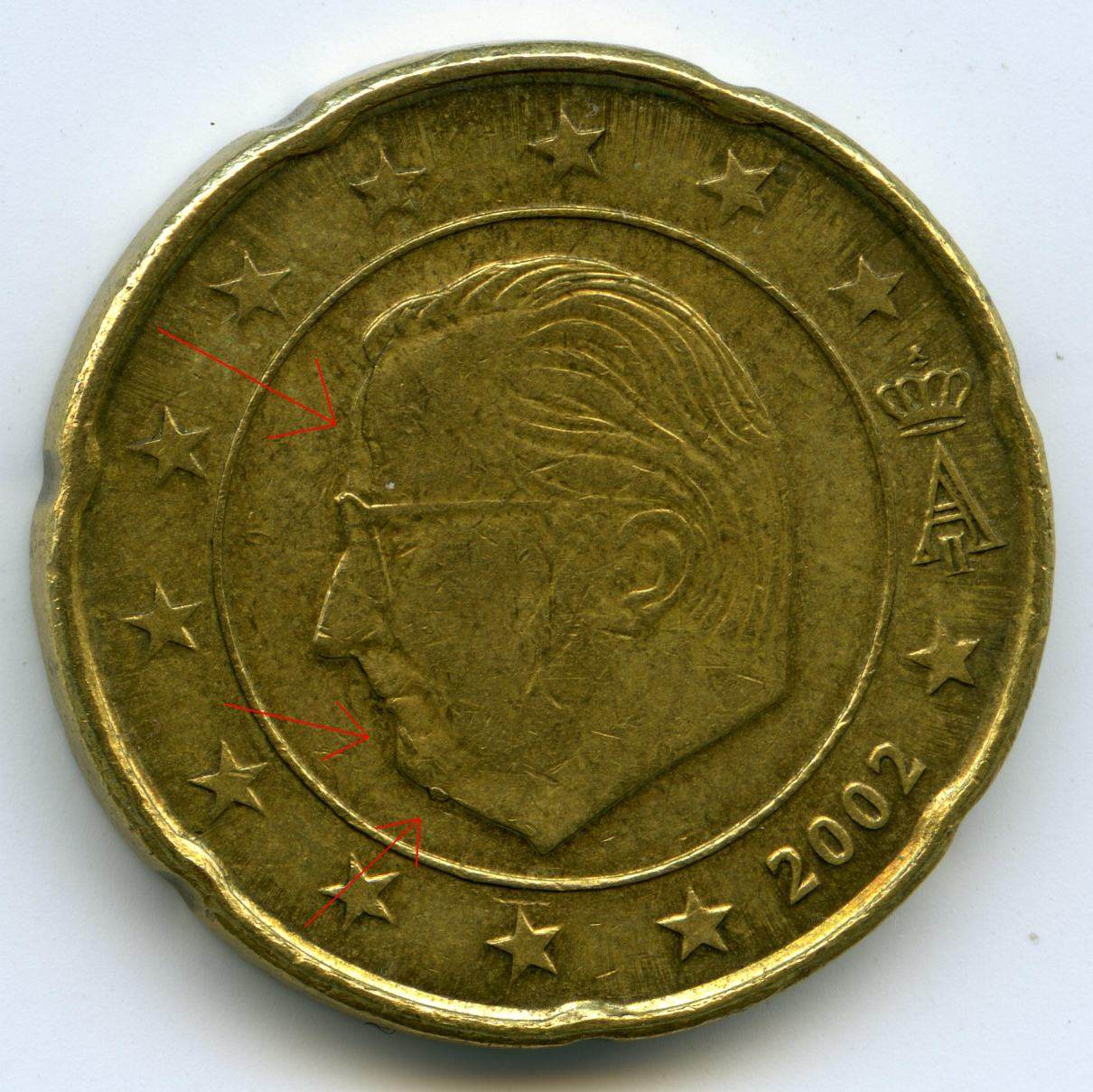 Some-Euro-Coin-Errors