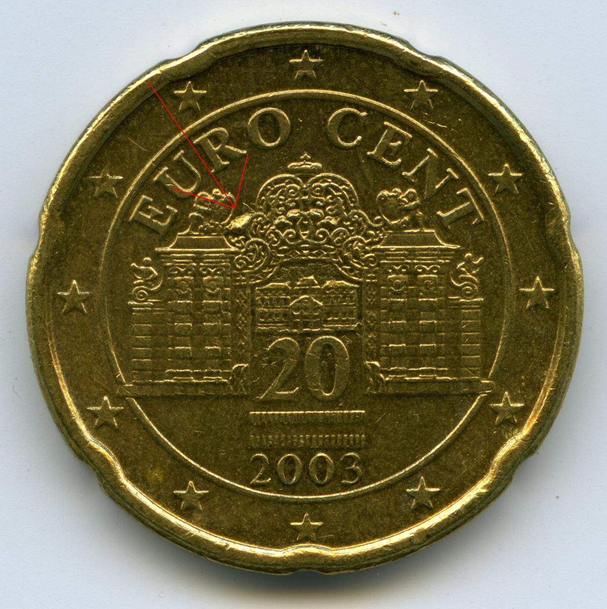 Some-Euro-Coin-Errors