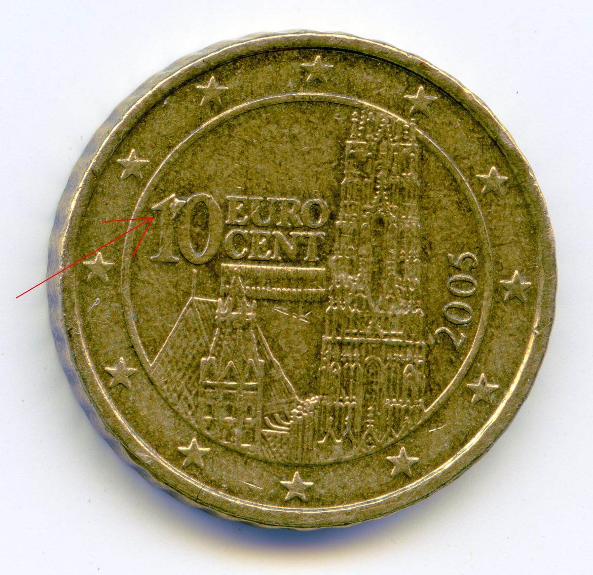 Some-Euro-Coin-Errors