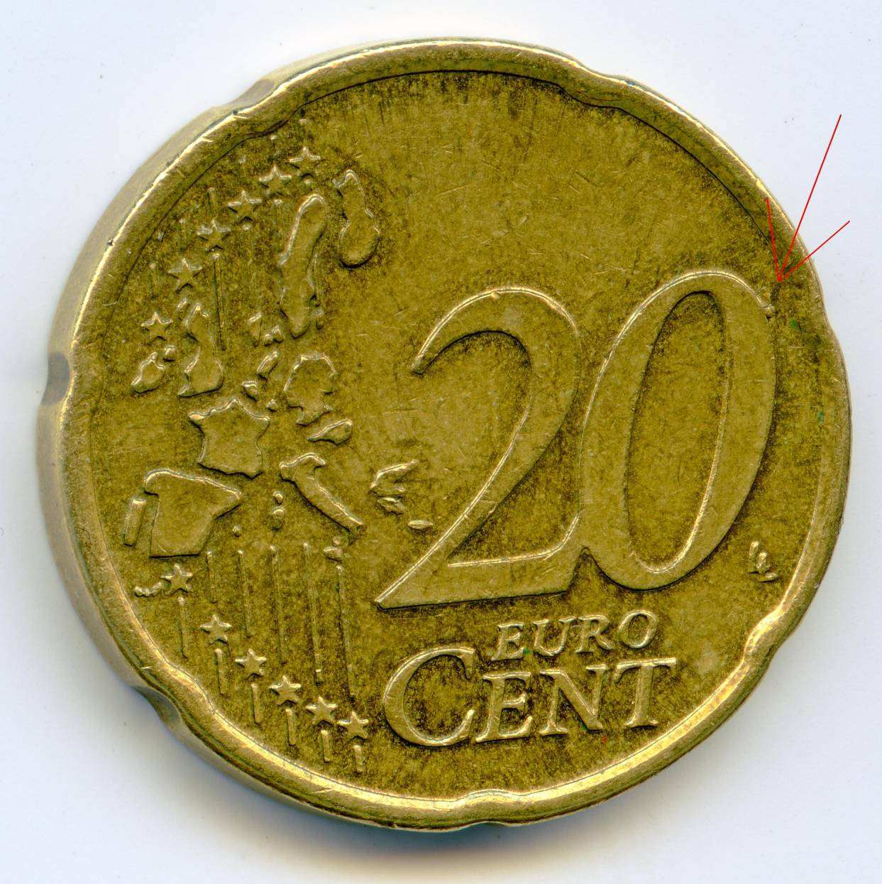 Some-Euro-Coin-Errors