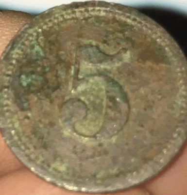 5-Werth-Marke-Token,