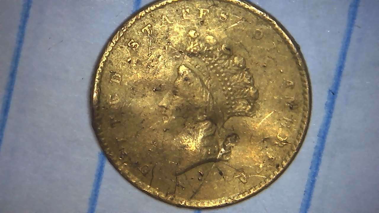 1855-Gold-Dollar---Beginners-Luck?