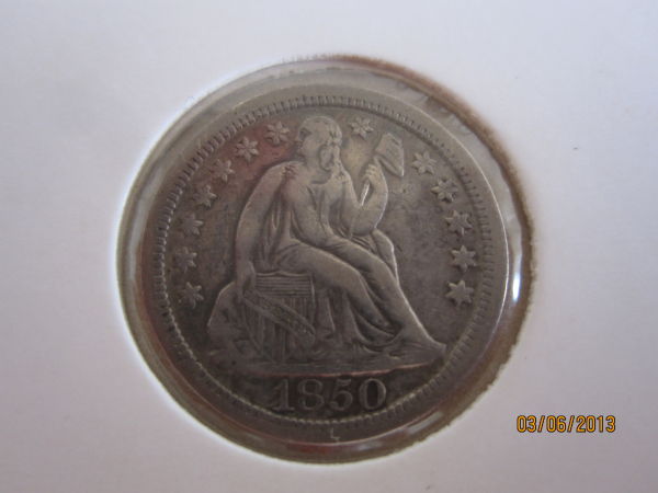 Seated-Liberty-Dime--1850