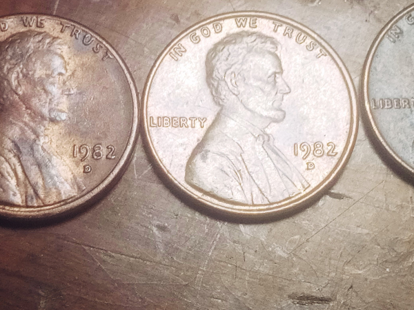 1982-Penny-3.1-Grams