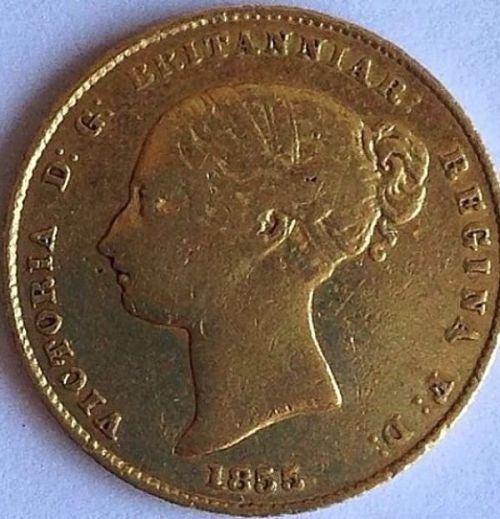 1855-Australian-Half-Soveriegn