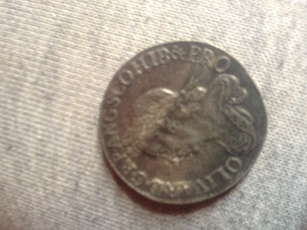 Unidentified-Coin,-Oliver-Cromwell-1658