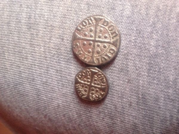 Two-Long-Cross-Coins-Unidentified-And-Need-Rough-Value