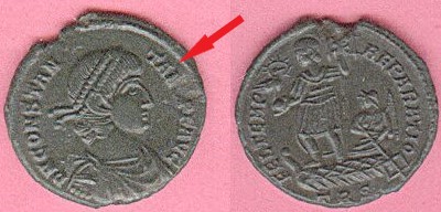 Coin-Of-Constantius-II-With-Engravers-Error?