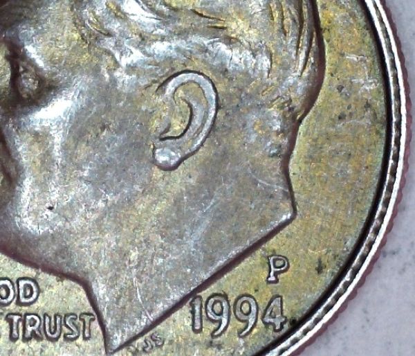 1994-P-Dime-Lam-Peel,-Plateing-Error's-And-More?-Help