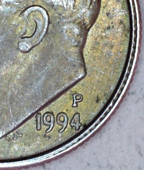 1994-P-Dime-Lam-Peel,-Plateing-Error's-And-More?-Help