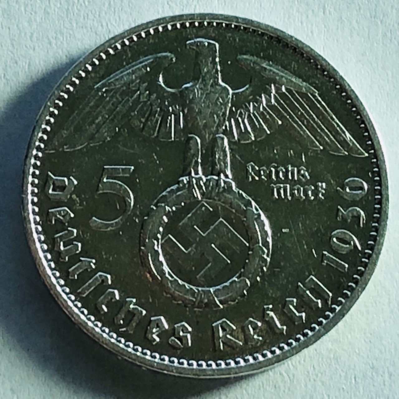 1936-J-5-Reichsmark-German-Coin---Grade-Or-Not-Grade?